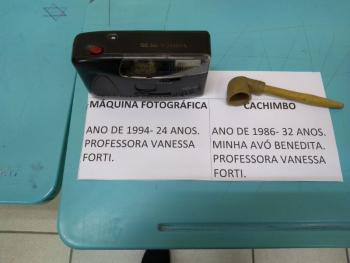 Exposição de Objetos Antigos 2 anos A e B