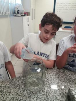 Decantação e Filtração - 4º ano B