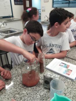 Decantação e Filtração - 4º ano B