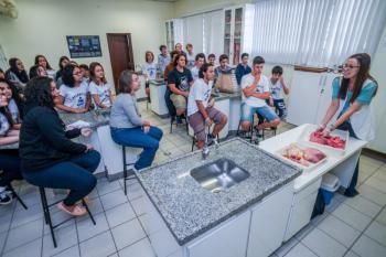 Aula no Laboratório - 9º ano