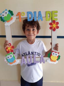 1º DIA DE AULA - Ed. Infantil e Integral