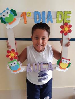 1º DIA DE AULA - Ed. Infantil e Integral