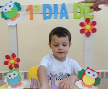 1º DIA DE AULA - Ed. Infantil e Integral