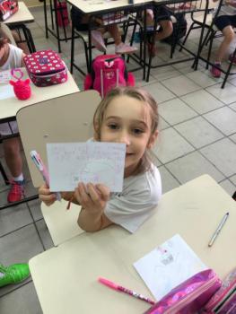 Escrevendo um bilhete - 2º ano A