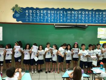 Escrevendo um bilhete - 2º ano A