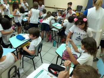 Escrevendo um bilhete - 2º ano A