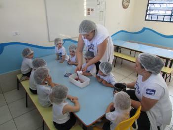 Preparação de gelatina - Jardim I