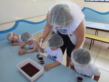 Preparação de gelatina - Jardim I