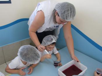 Preparação de gelatina - Jardim I