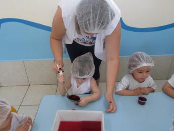 Preparação de gelatina - Jardim I