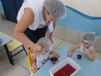 Preparação de gelatina - Jardim I