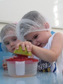 Receitas e estudo das frutas - maternal I