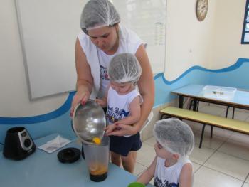 Receitas e estudo das frutas - maternal I