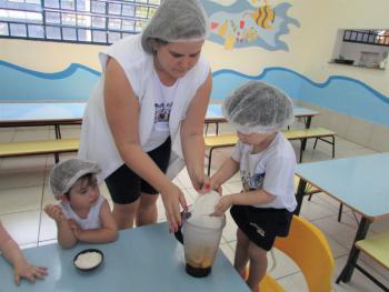 Receitas e estudo das frutas - maternal I