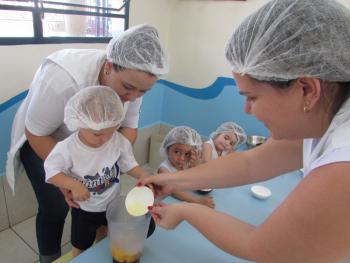 Receitas e estudo das frutas - maternal I