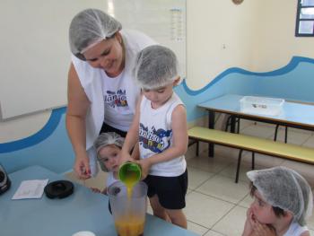 Receitas e estudo das frutas - maternal I