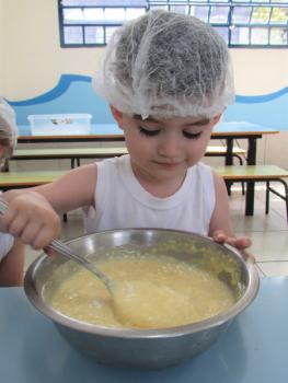 Receitas e estudo das frutas - maternal I