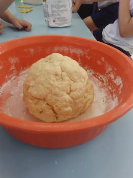 Preparo de pão caseiro - Jardim I