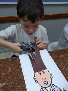 Atividade com tesoura - Jardim I