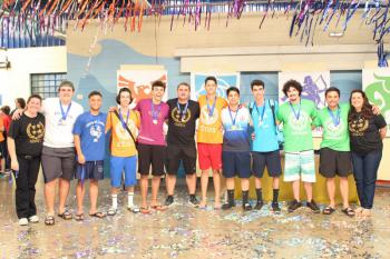 1 Lugar no handebol masculino juvenil - jogos estudantis 2019