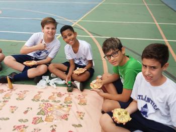 Pizza e fração - 5 anos