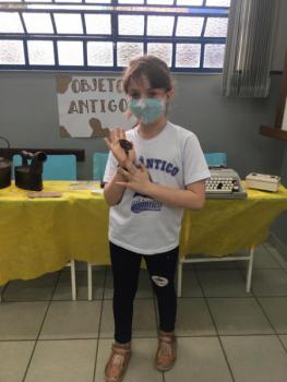 2° ano B - Exposição de objetos antigos