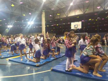 Apresentação de Ginástica Acrobática - Festa Junina 2022