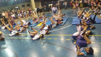 Apresentação de Ginástica Acrobática - Festa Junina 2022