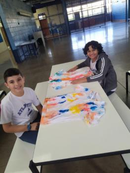 Personalizando Camisetas - 5º ano