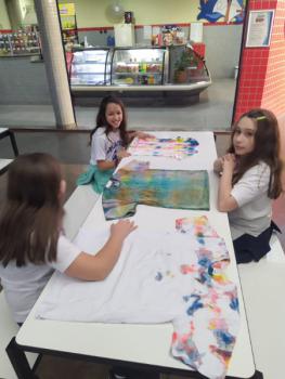 Personalizando Camisetas - 5º ano