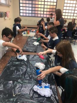 Personalizando Camisetas - 5º ano