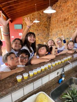 EXPERIMENTO COM ABACAXI - 5º ANO