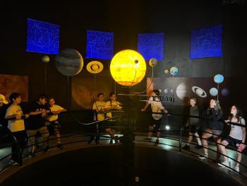 Visita ao Museu Aberto de Astronomia (MAAS)