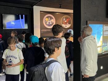 Visita ao Museu Aberto de Astronomia (MAAS)