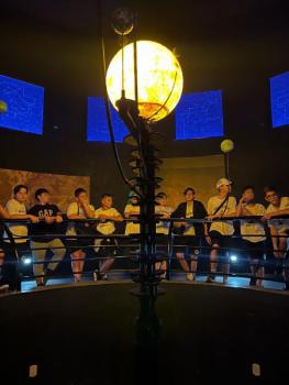 Visita ao Museu Aberto de Astronomia (MAAS)